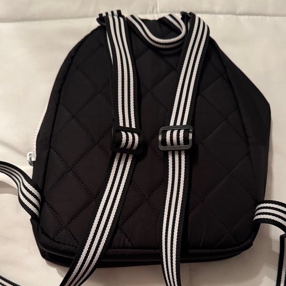 Adidas Black and White Compact Backpack - Picture 4 of 5